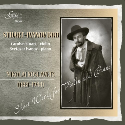 Roslavets / Stuart / Ivanov - Short Works For Violin & Piano - Music CD