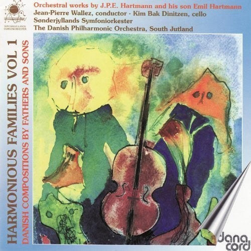 Hartmann / Dinitzen / Wallez / Danish Philharmonic - Harmonius Families 1 - Music CD