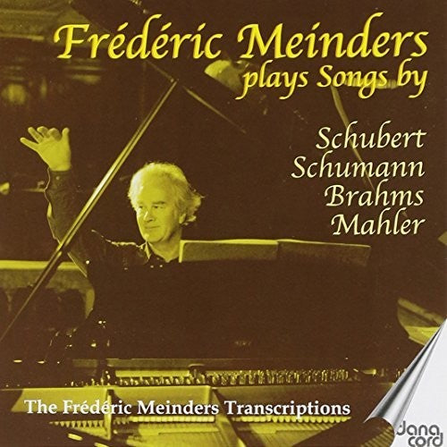 the album cover for Schubert / Schubert / Mahler / Meinders - Transcriptions