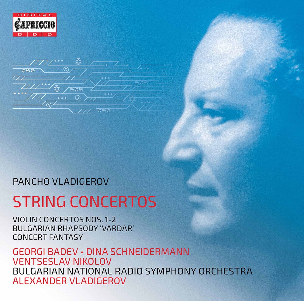 the album cover for Vladigerov / Vladigerov - String Concertos