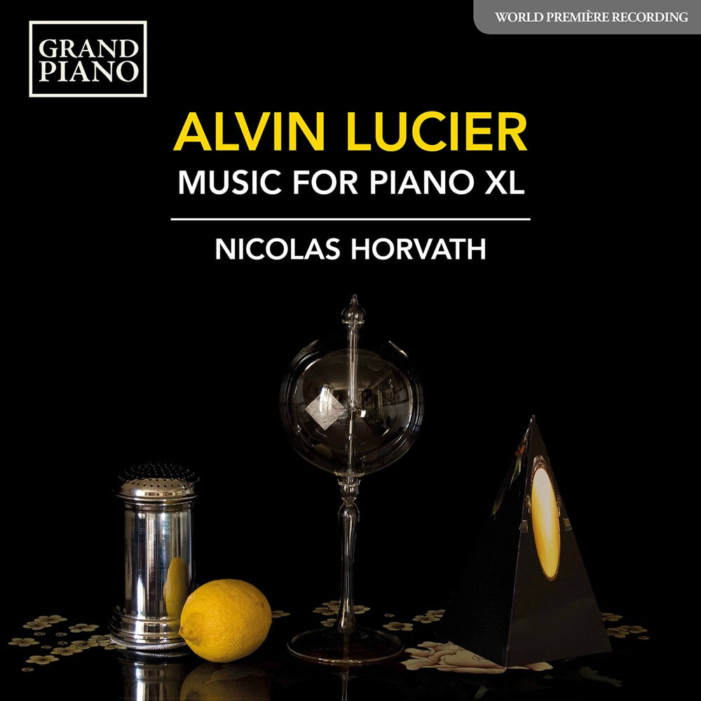 the album cover for Lucier / Horvath - Music for Piano XL