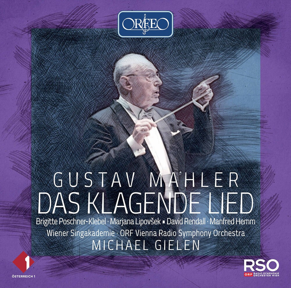 the album cover for Mahler / Wiener Singakademie / Gielen - Das Klagende Lied