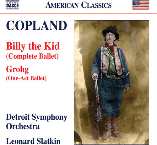 the album cover for Copland / Detroit Symphony - Complete Ballets 3