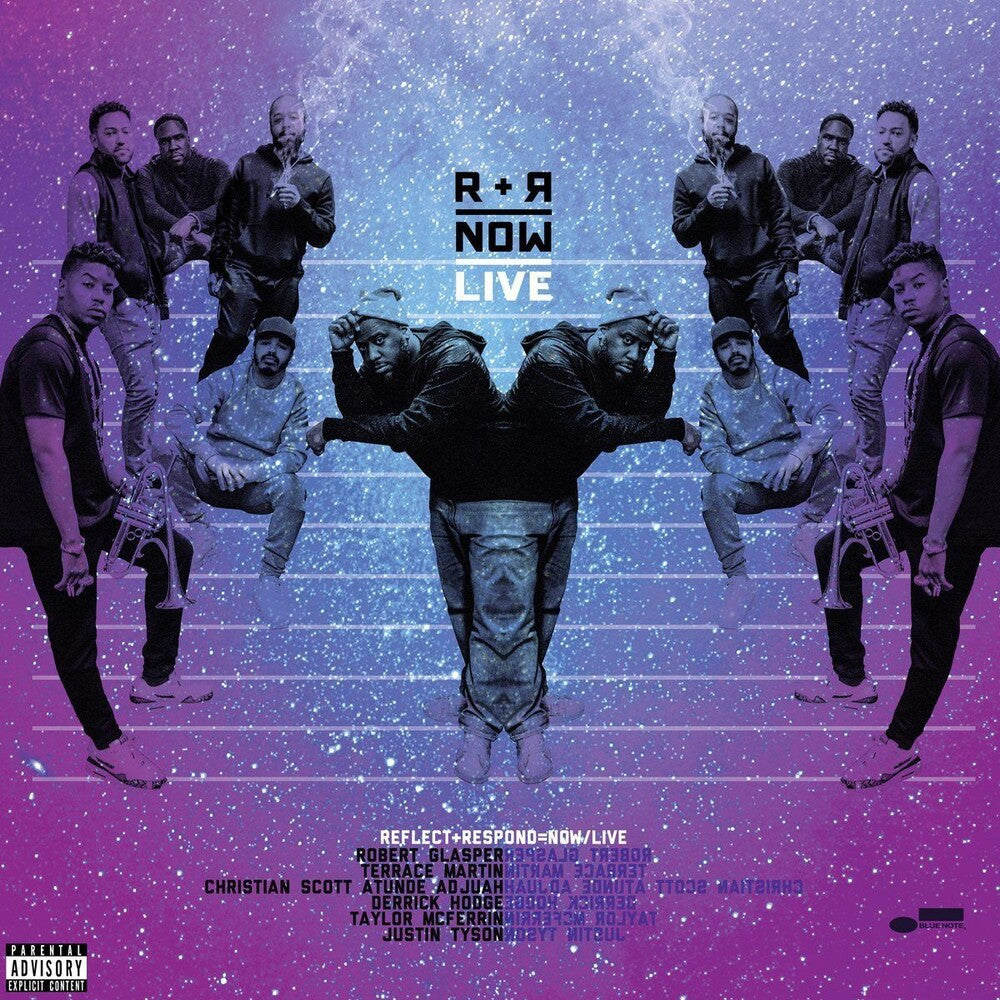 the album cover for R+R=Now - R+R=NOW Live