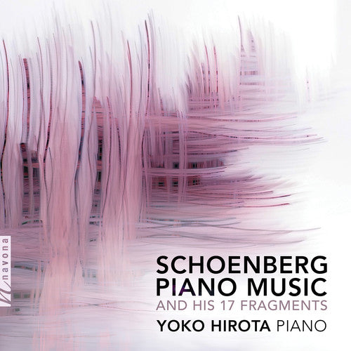 the album cover for Schoenberg / Hirota - Piano Music & His 17 Fragments