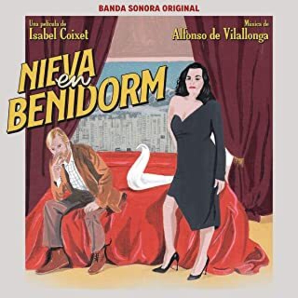 the album cover for De Alfonso Vilallonga (Ita) - Nieva En Benidorm (It Snows in Benidorm) (Original Soundtrack)