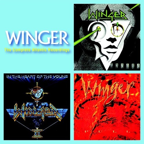the album cover for Winger - Complete Atlantic Recordings (2cd)