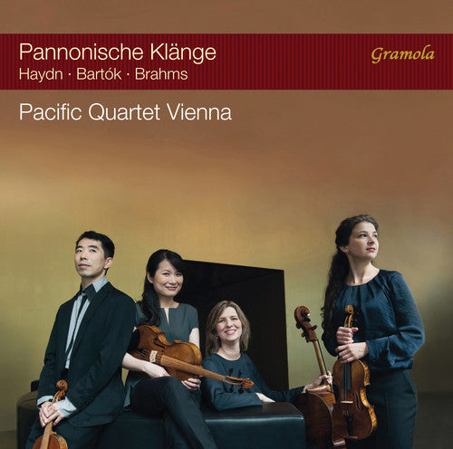 the album cover for Bartok / Pacific Quartet Vienna - Pannonische Klange