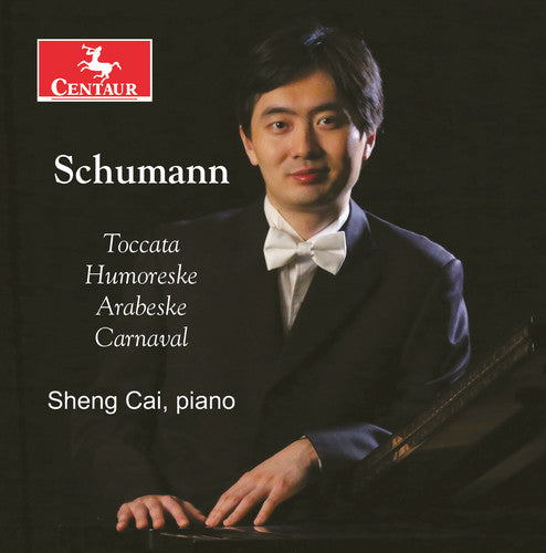 the album cover for Schumann / Cai - Piano Music
