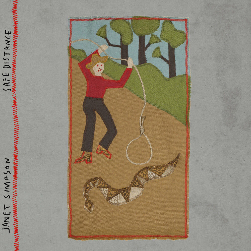 the album cover for Janet Simpson - Safe Distance
