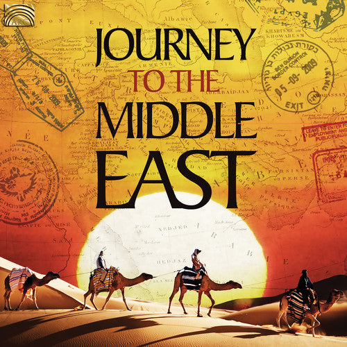 the album cover for Journey To The Middle East / Various - Journey to the Middle East