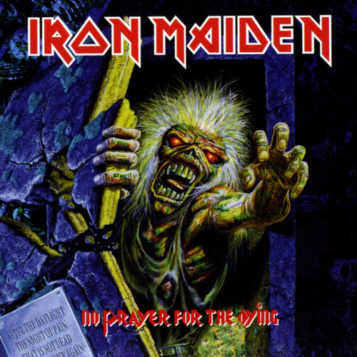 the album cover for Iron Maiden - No Prayer For The Dying