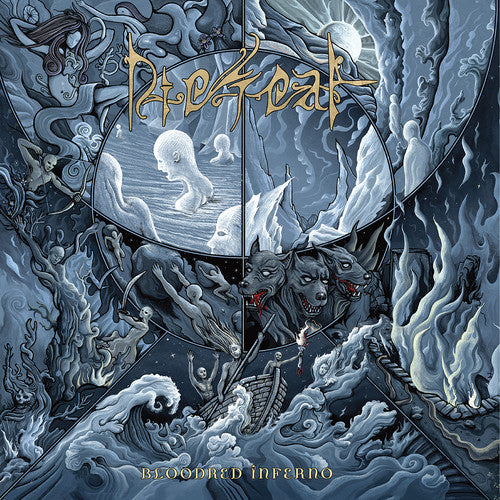 the album cover for Diesear - Bloodred Inferno