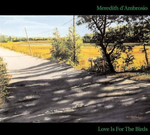 the album cover for Meredith Dambrosio - Love Is for the Birds