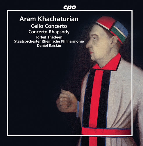 the album cover for Khachaturian / Thedeen - Cello Concerto / Concerto Rhapsody