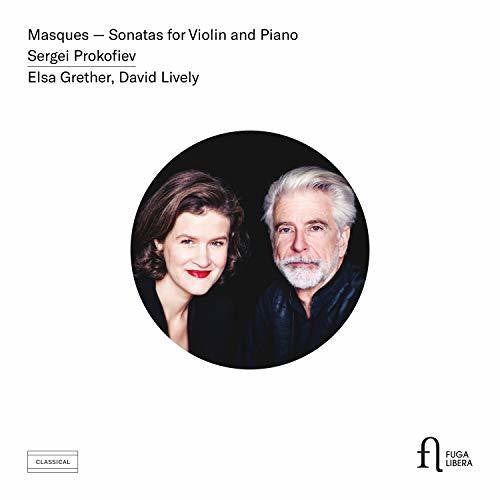 the album cover for Prokofiev / Grether / Lively - Masques