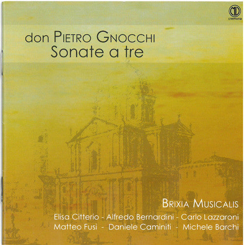 the album cover for Brixia Musicalis - Sonate a Tre