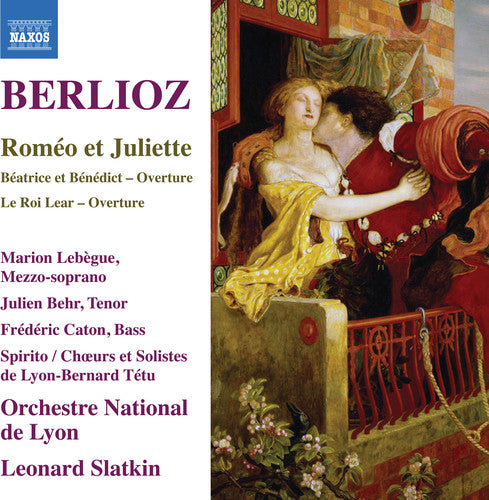 the album cover for Berlioz / Orchestre National De Lyon - Romeo Et Juliette / Beatrice Et Benedict Overture