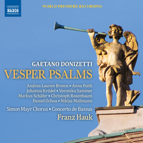 the album cover for Donizetti / Hauk / Gubba-Chkheidze - Vesper Psalms