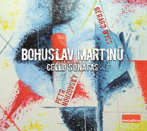 the album cover for Martinu / Nouzovsky / Wyss - Cello Sonatas