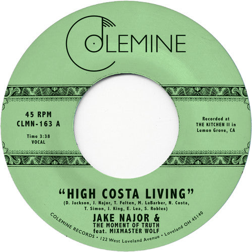 Jake Najor Feat. Mixmaster Wolf - High Costa Living / Grab A Soda Vinyl Record
