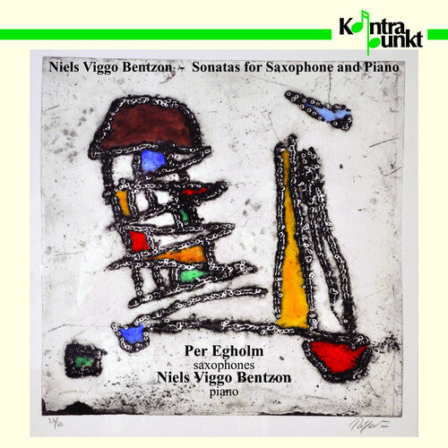 Bentzon / Egholm - Sonatas For Sax & Piano - Music CD