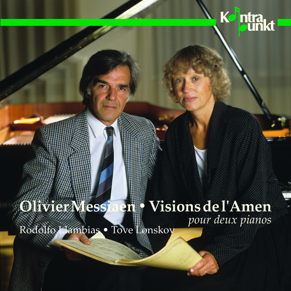 the album cover for Messiaen / Lonskov / Llambias - Visions de L'amen