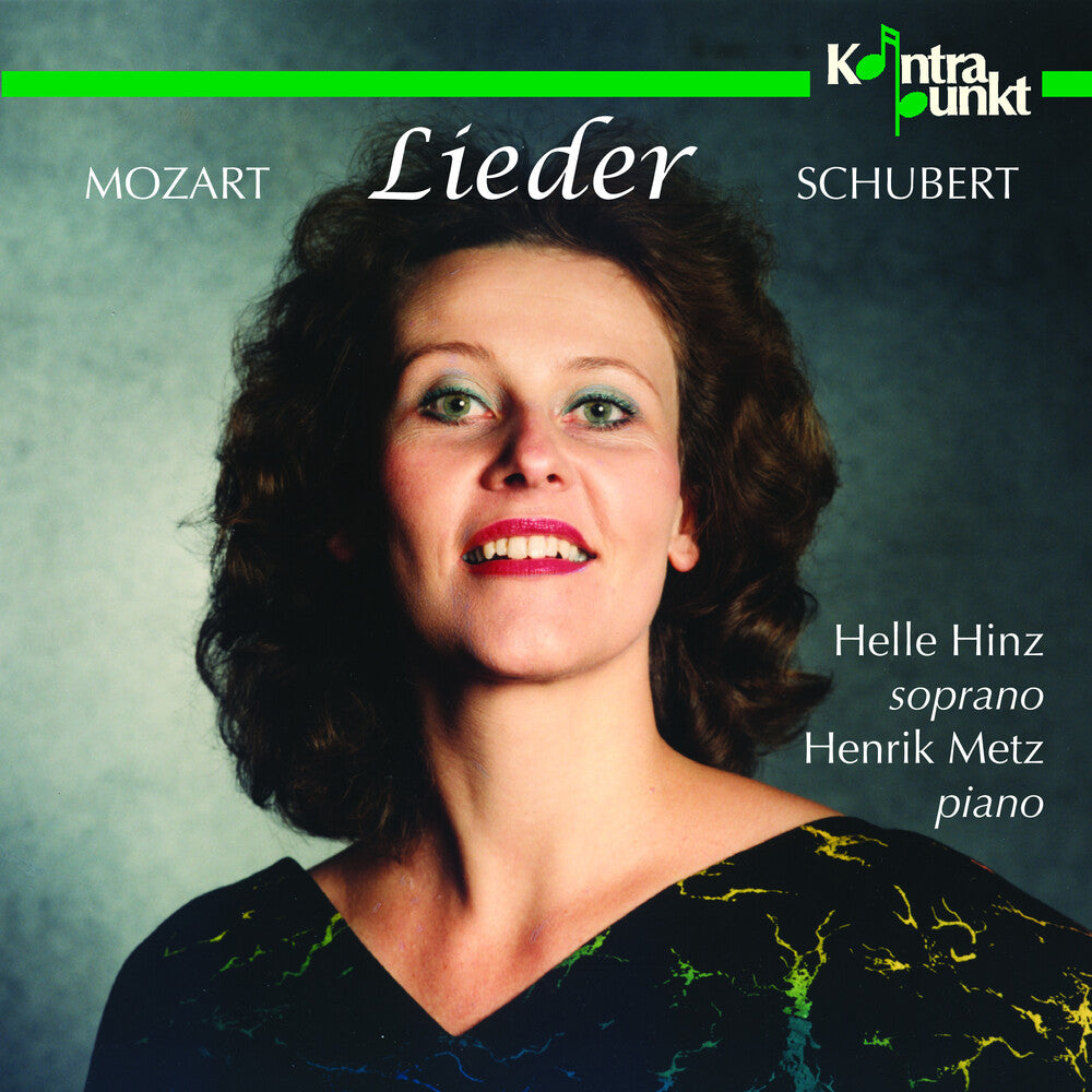 the album cover for Mozart / Hinz / Metz - Lieder