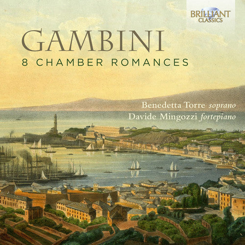 the album cover for Gambini / Torre / Mingozzi - 8 Chamber Romances