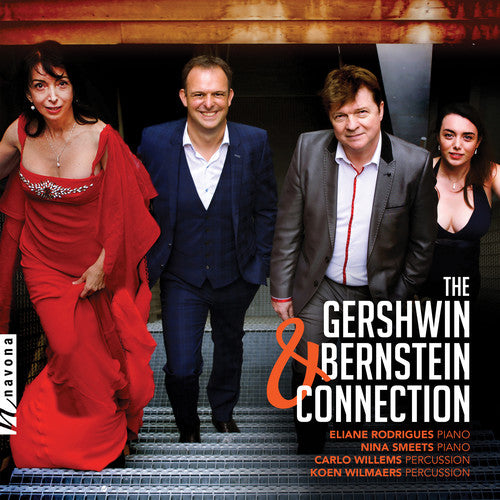 the album cover for Bernstein / Rodrigues / Wilmaers - Gershwin & Bernstein Conne