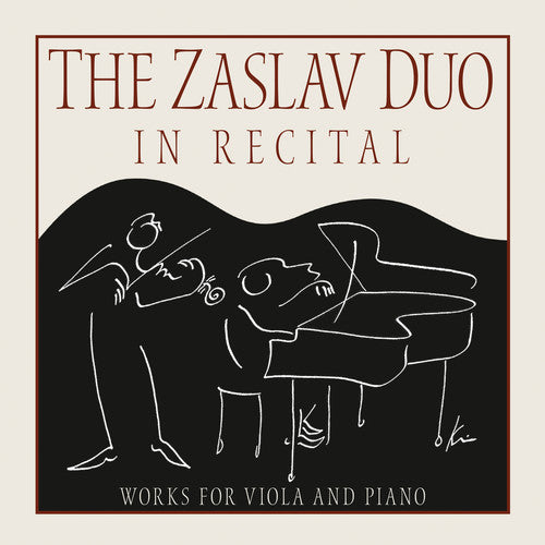 the album cover for Zaslav Duo In Recital - Zaslav Duo In Recital