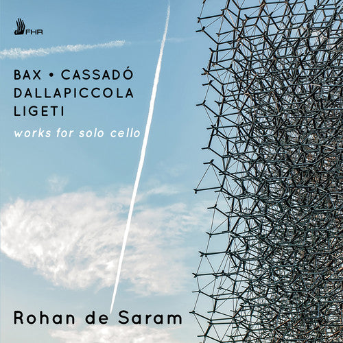 the album cover for Bax / Rohan De Saram - Works for Solo Cello