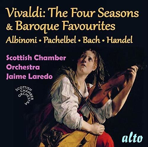 the album cover for Jaime Laredo & Scottish Chamber Orchestra - Vivaldi Four Seasons / Baroque Favourites