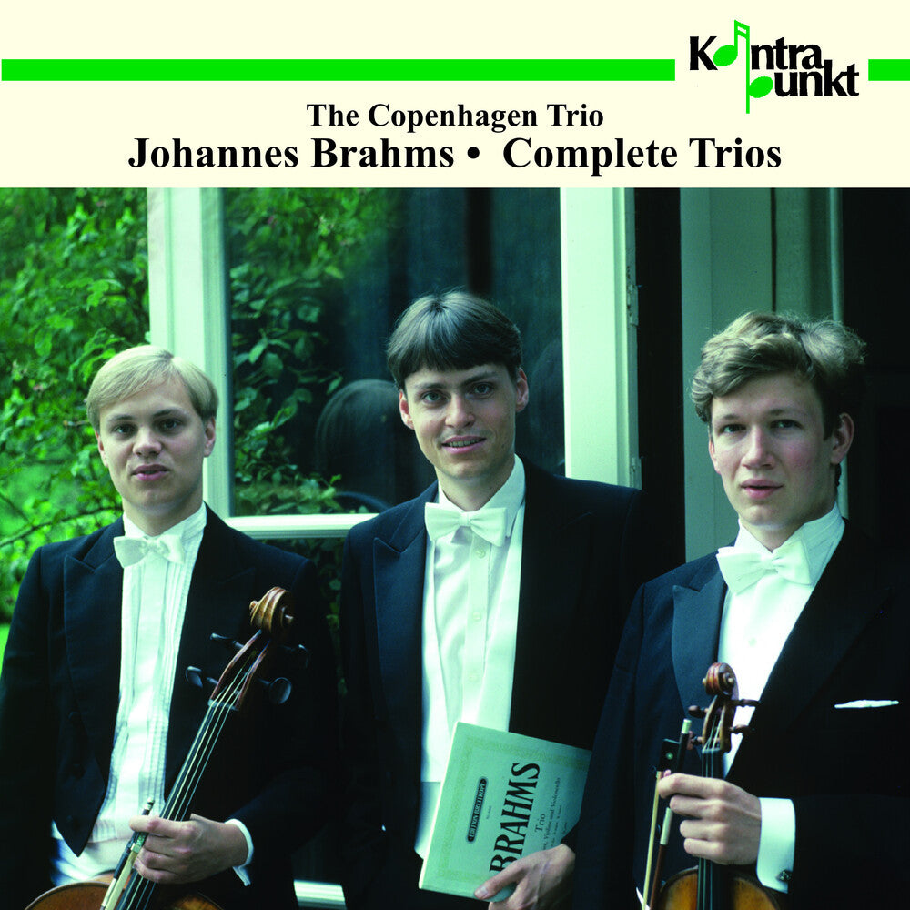 the album cover for Brahms / Copenhagen Trio - Complete Trios