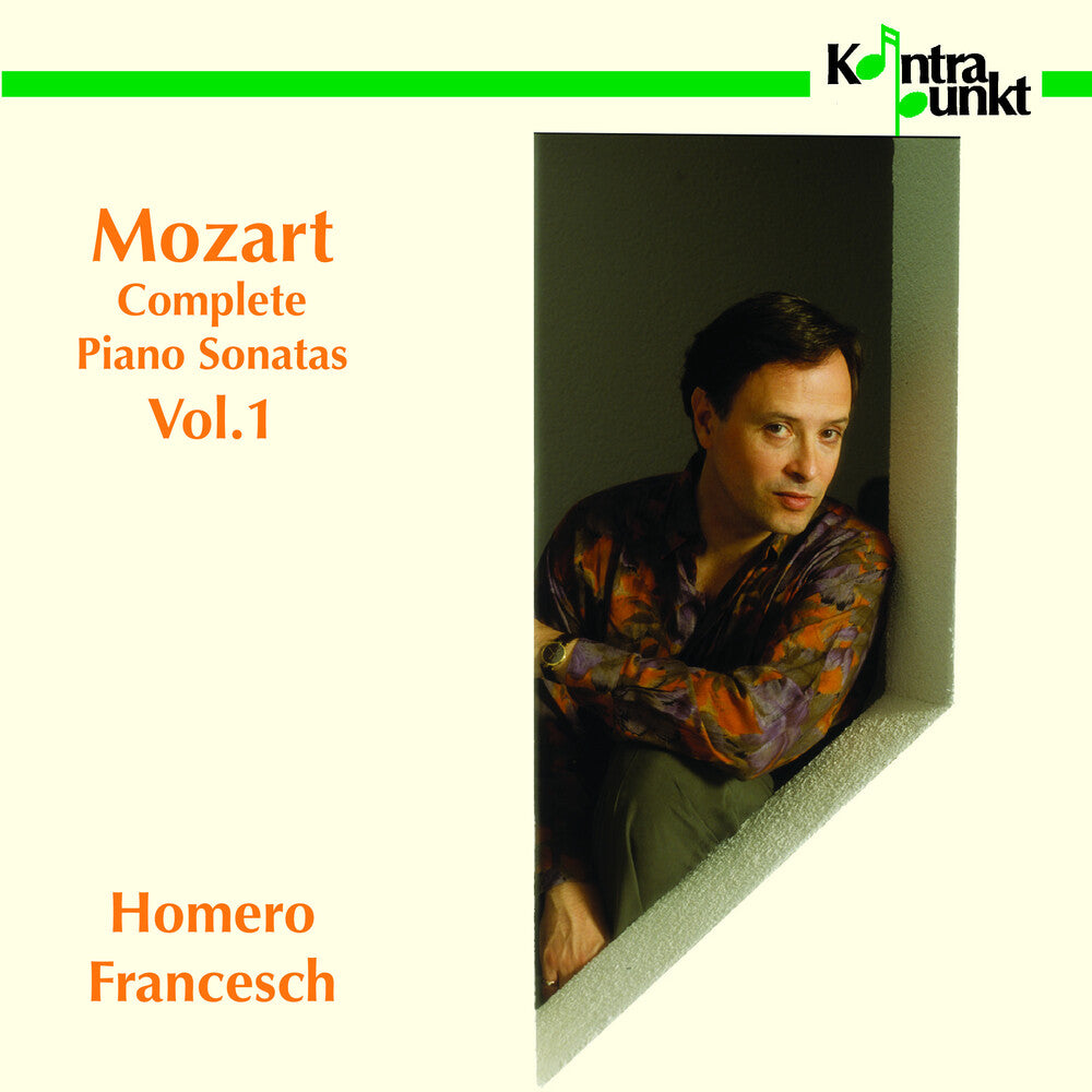 the album cover for Mozart / Homero Francesch - Complete Piano Sonatas