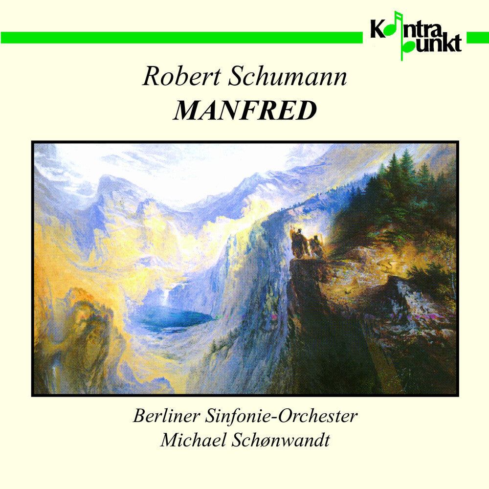 the album cover for Schumann / Schonwandt / Berliner Sinfonie - Manfred