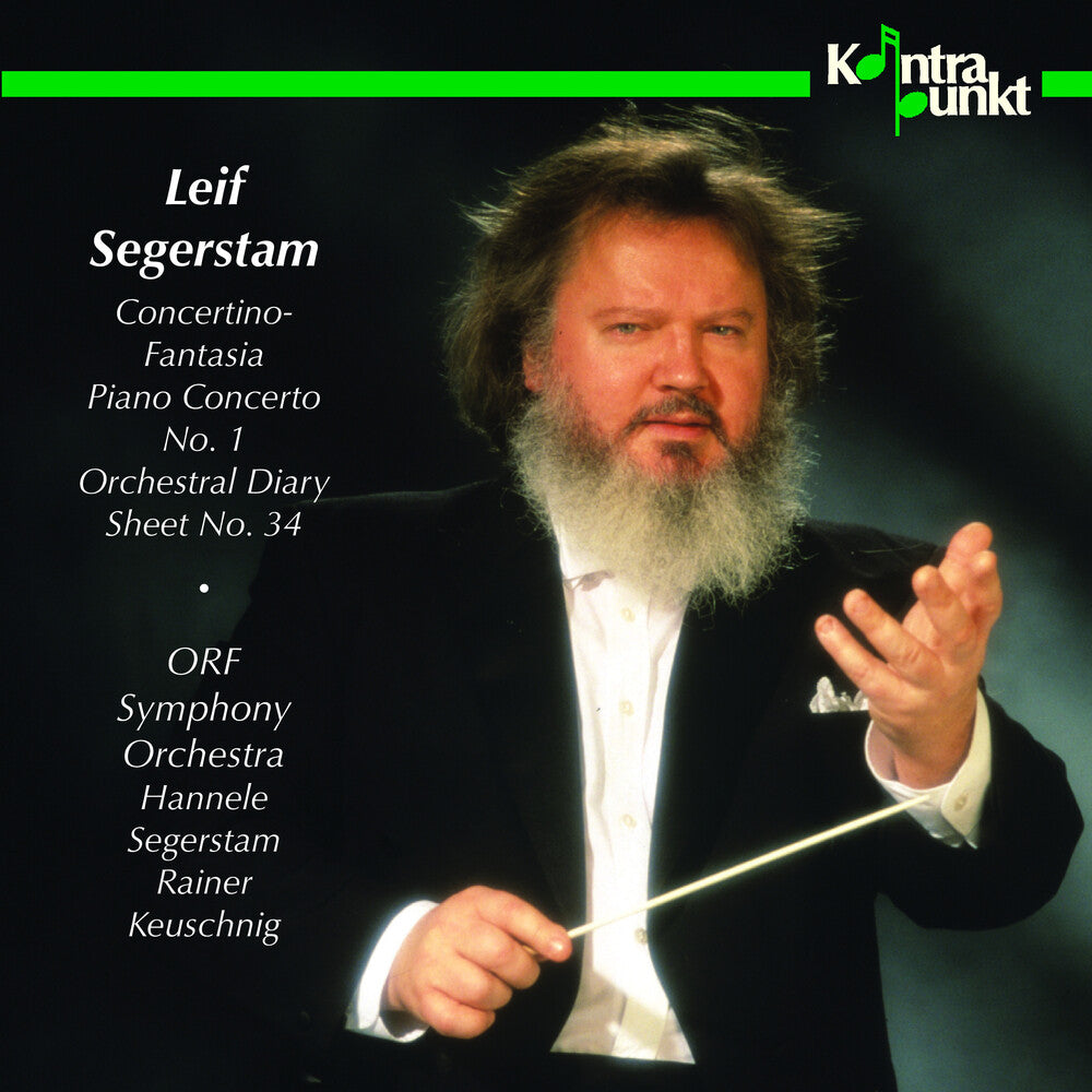 the album cover for Segerstam / Orf Symphony Orchestra - Concertino-Fantasia / Piano Concerto 1