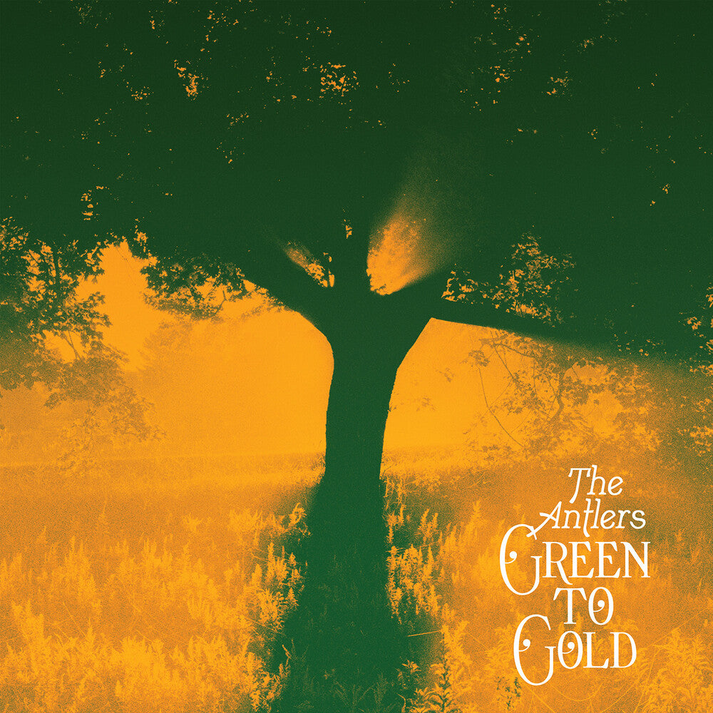 the album cover for The Antlers - Green To Gold