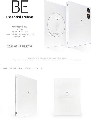 BTS - Be (Essential Edition) Music CD