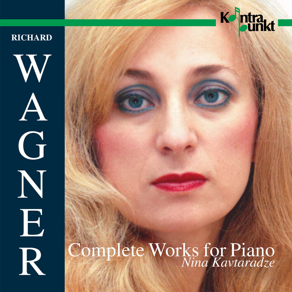 the album cover for Wagner / Kavtaradze - Complete Works for Piano