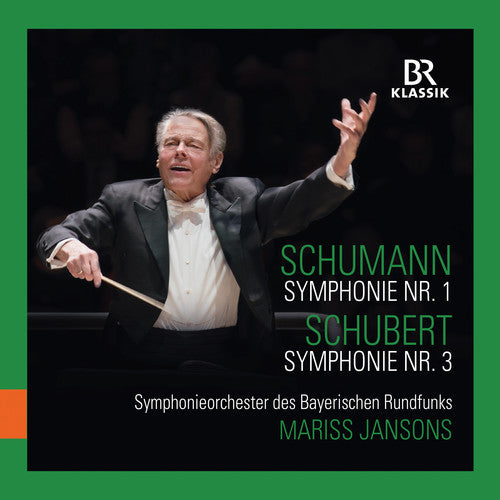 the album cover for Schubert / Jansons - Symphony 1 / Symphony 3