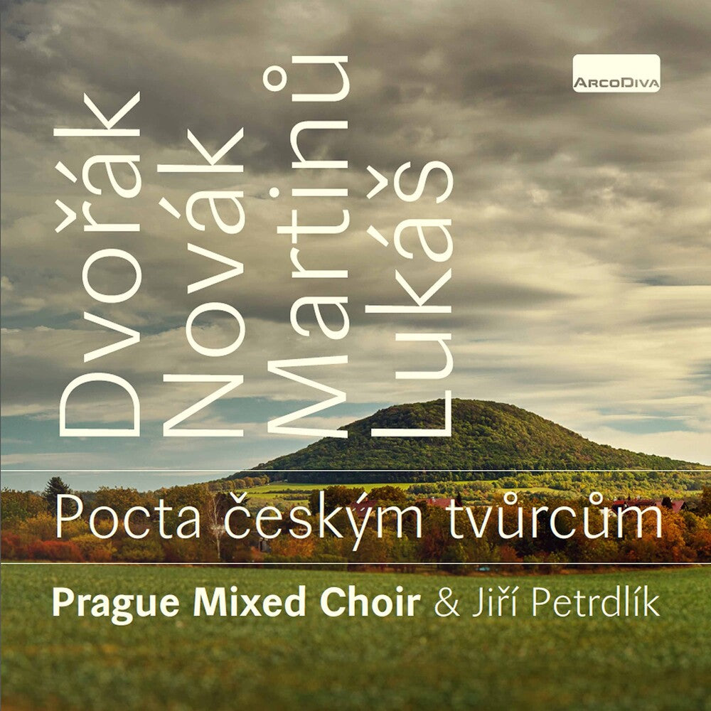 the album cover for Dvorak / Prague Mixed Choir / Petrdlik - Pocta