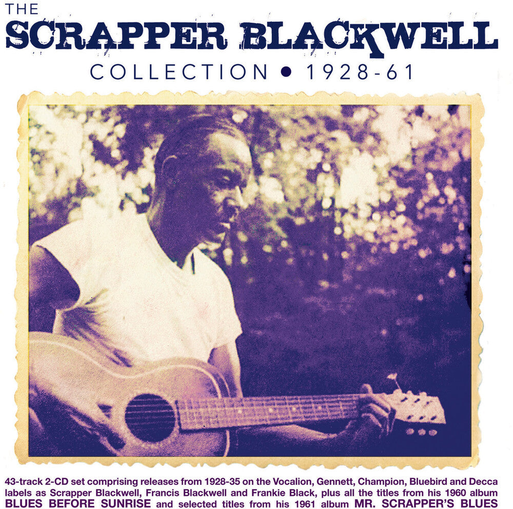 the album cover for Scrapper Blackwell - Collection 1928-61