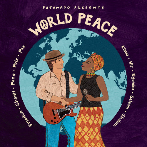 the album cover for Putumayo Presents - World Peace