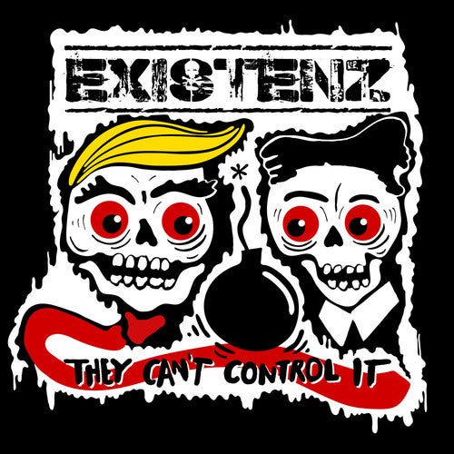 the album cover for Existenz - They Can't Control It