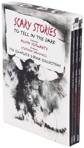 Schwartz,alvin / Gammell,stephen - Scary Stories Paperback Box Set - Books