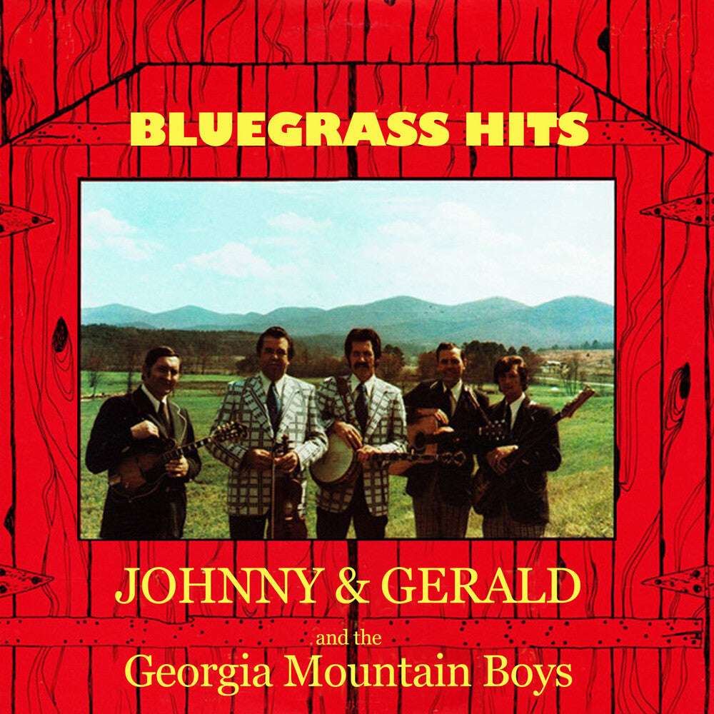 the album cover for Johnny Jones / Heaton,Gerald - Bluegrass Hits (Mod)