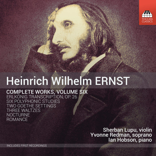 the album cover for Ernst / Lupu / Redman - Complete Works 6