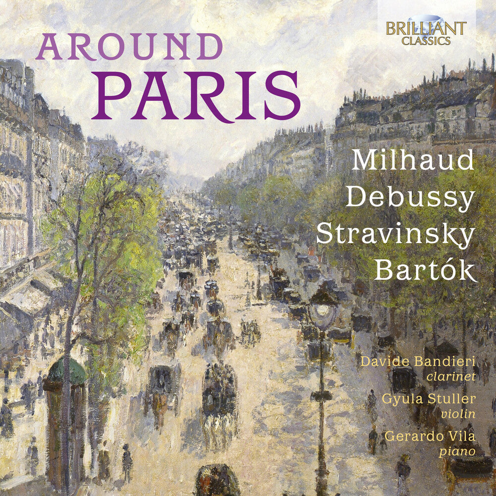 Around Paris Music CD