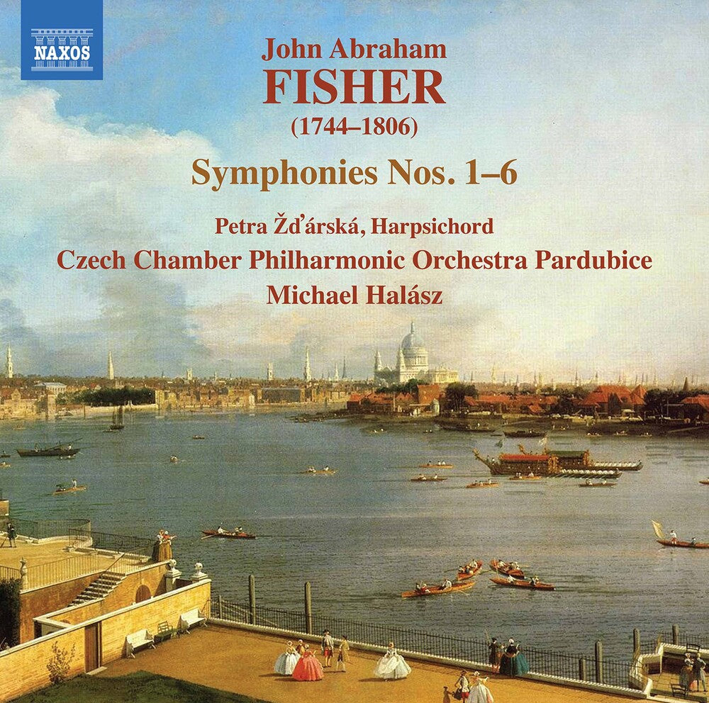 the album cover for Fisher / Zdarska / Halasz - Symphonies 1-6